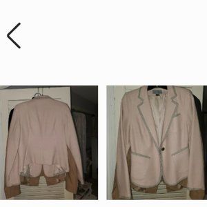 Pink blazer
